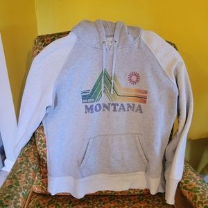 Montana hoodie. Vintage aeo.